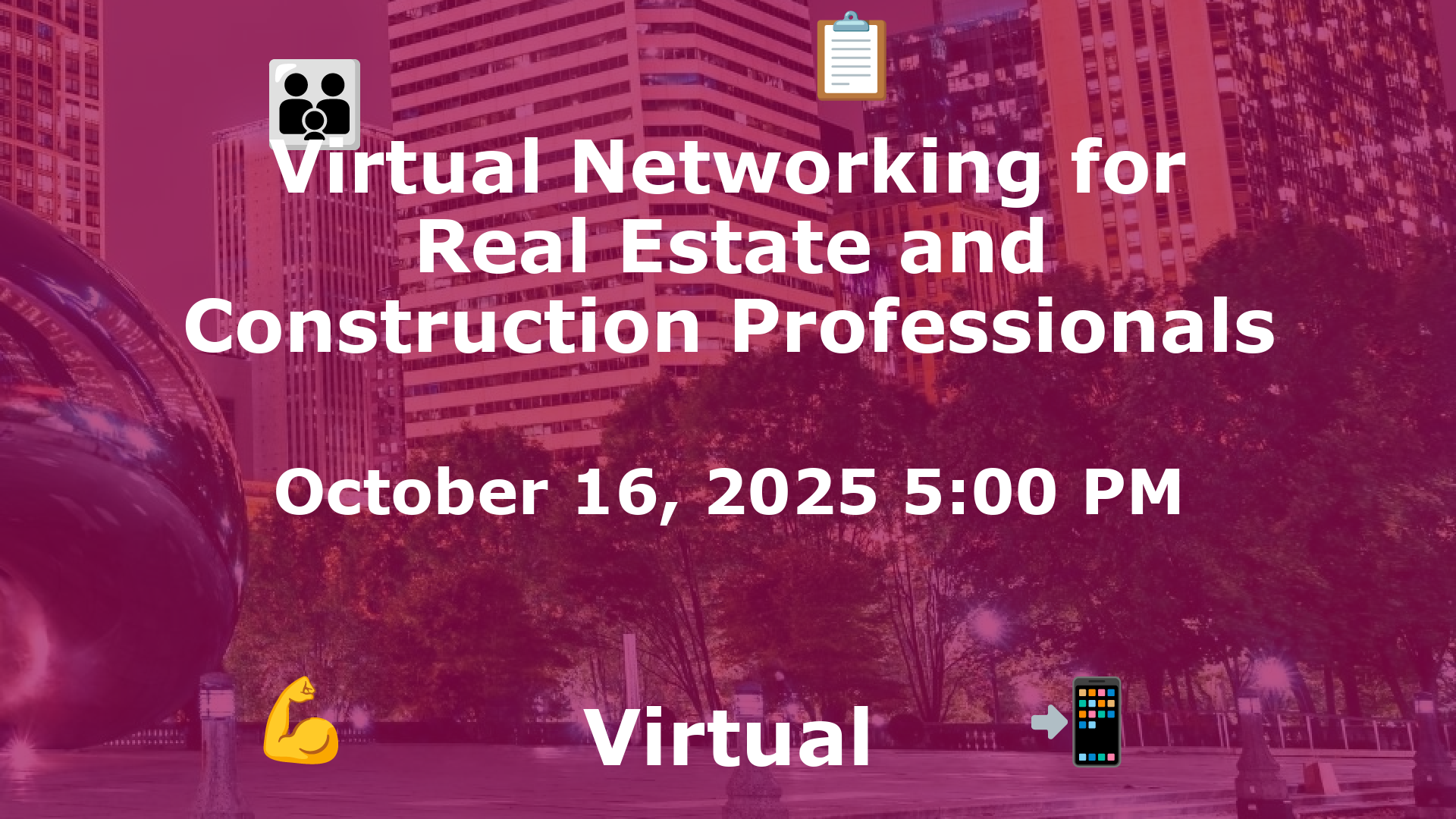 Virtual Networking for Real Estate and Construction Professionals event image